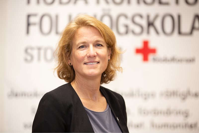 Ulrika Sandin - Rektor på Röda Korsets folkhögskola 